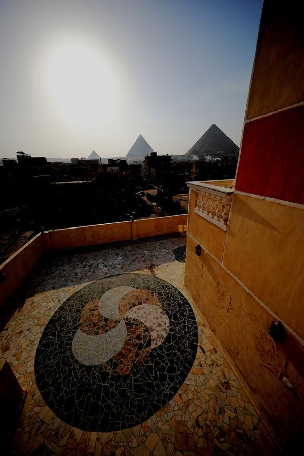 Pyramids Loft Guesthouse El El Cairo Exterior foto